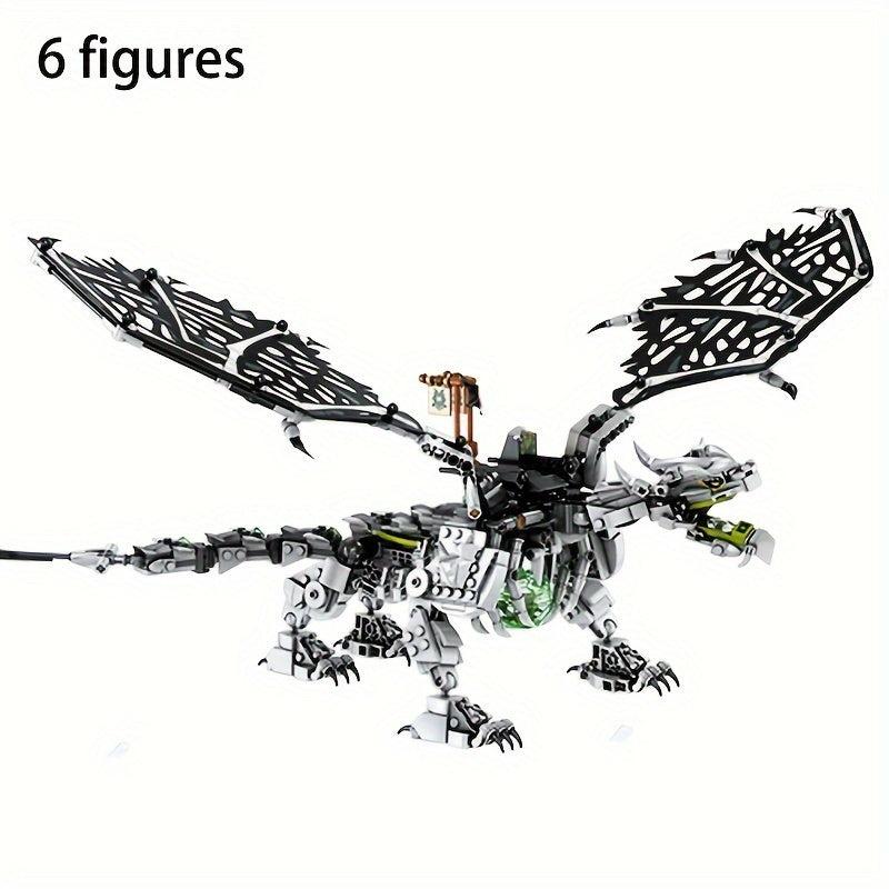 Dragon Building Blocks Toy for Birthday Christmas