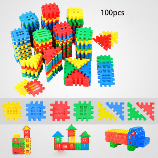 House Mosaic Building Block For Children