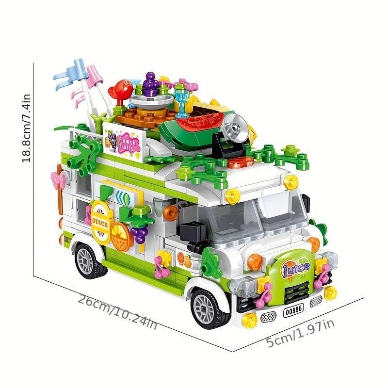 Fruit Carts Bricks Creative Puzzle Building Toy