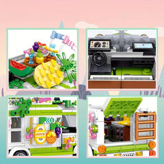 Fruit Carts Bricks Creative Puzzle Building Toy