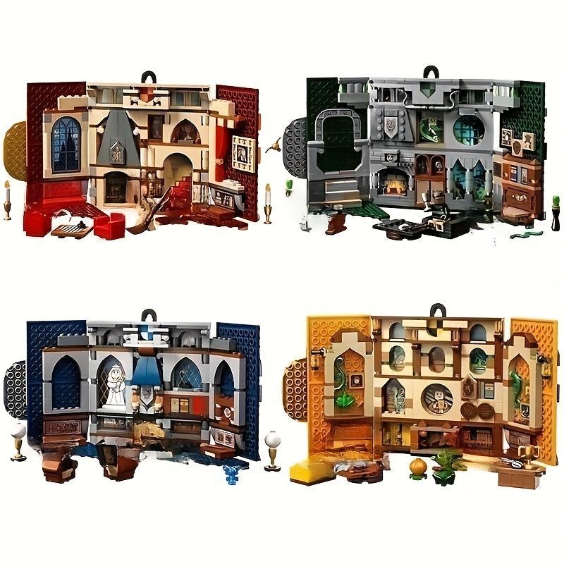 Creative Book Model Building Set Mini Building Bricks Toy