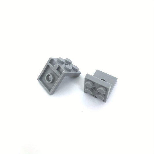 10pcs Right Angle Bracket Building Blocks Accessories Figure Standing Base