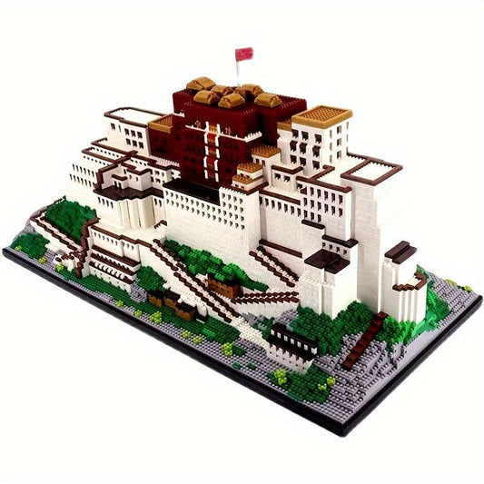 Palace Building Blocks High Difficult Large Assembly Educational Toys