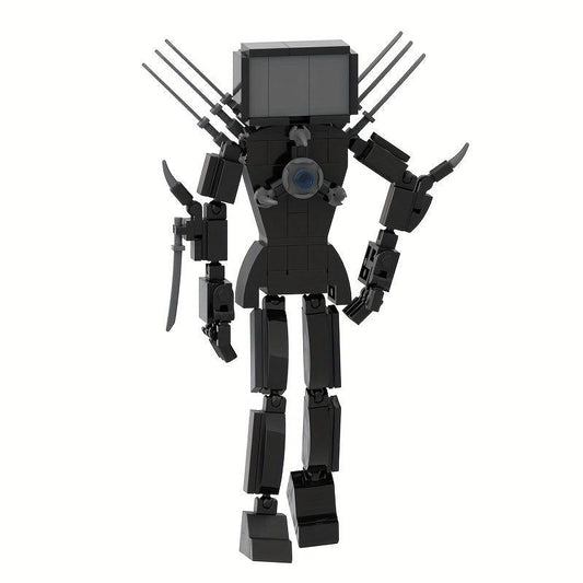 Dark Sound Man TV Man Toilet Man Building Blocks Toys Gift