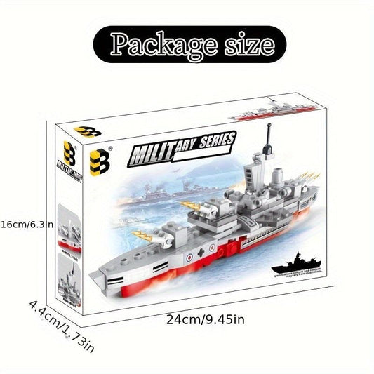 Military Series Carrier Puzzle Building Blocks Toy Gift