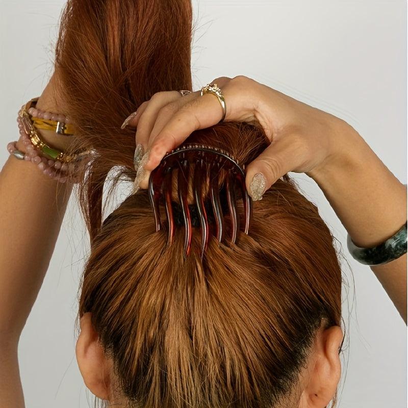 Ponytail Heightening Headwear Comb Hair Removal Tool