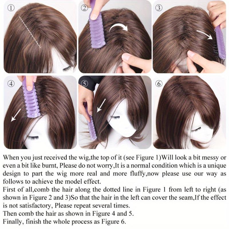 Short Curly Pixie Wig Natural Fluffy Wig for Daily Party Halloween