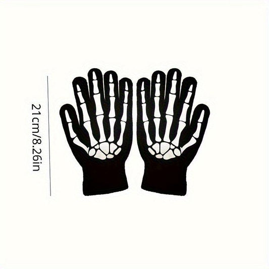 4pcs Halloween Grim Reaper Costume Set