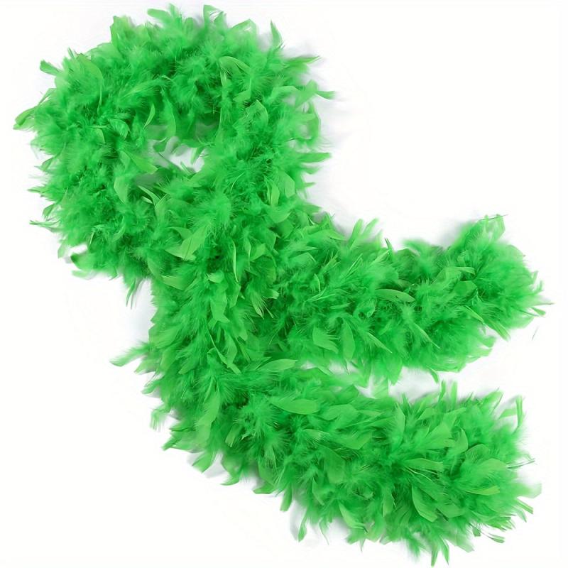 Vintage Natural Feather Scarf For Dress Up Accessories Party