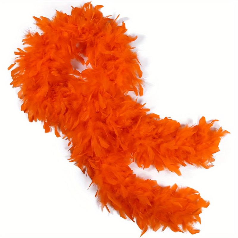 Vintage Natural Feather Scarf For Dress Up Accessories Party