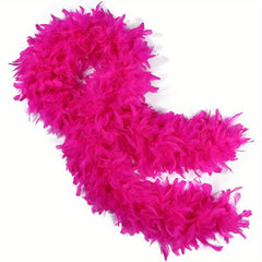 Vintage Natural Feather Scarf For Dress Up Accessories Party