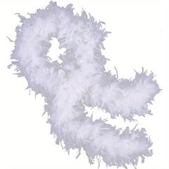 Vintage Natural Feather Scarf For Dress Up Accessories Party