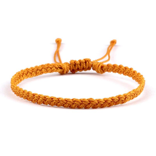 Spandex Braided Cord Bracelet Adjustable Macrame Bracelet