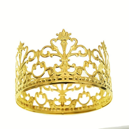 Vintage Princess Crown Cake Topper Decoration For Party Wedding Birthday