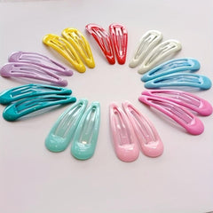 20pcs Water Drop Shape Hairpin Clips Stainless Steel Hair Accessories