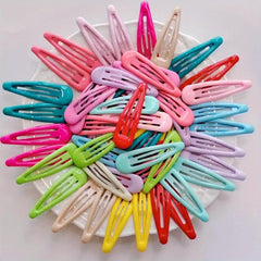 20pcs Water Drop Shape Hairpin Clips Stainless Steel Hair Accessories