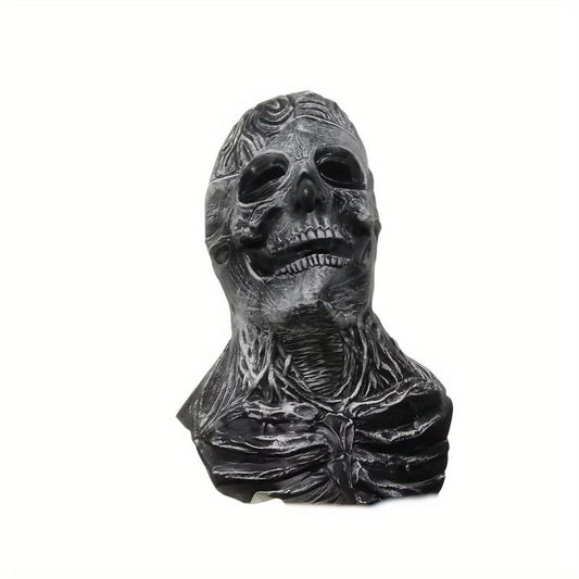 Men's Skeleton Latex Full Head Skull Face Mask