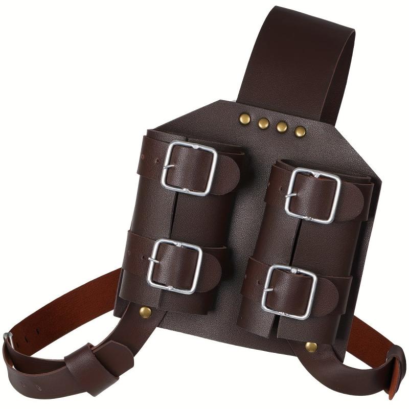 Medieval Renaissance Leather Sword Holder LARP Costume Accessory