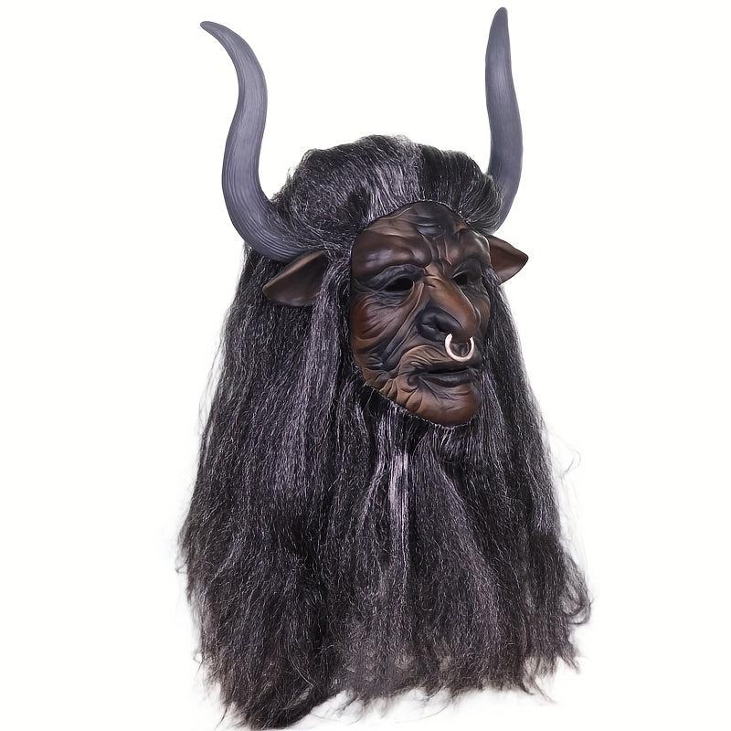 Bull Face Mask For Masquerade Halloween Stage Performance Show Props