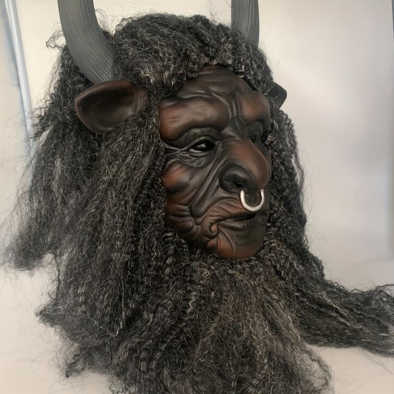 Bull Face Mask For Masquerade Halloween Stage Performance Show Props