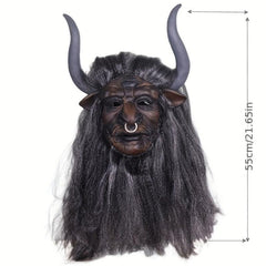 Bull Face Mask For Masquerade Halloween Stage Performance Show Props