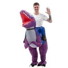 Adult Waterproof Inflatable T rex Dino Costume