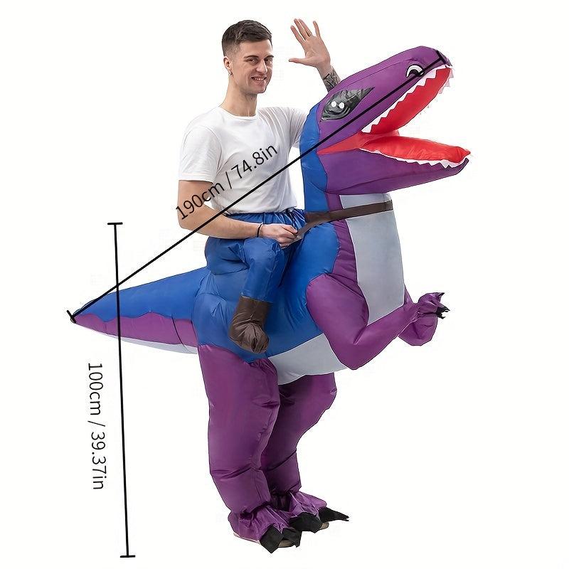 Adult Waterproof Inflatable T rex Dino Costume