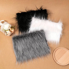 1pc 24 89 24 Long Faux Fur Fabric For Patchwork Sewing Material