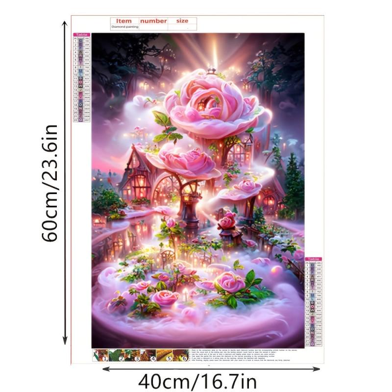 DIY Fantasy Rhinestone Art Painting Kit Adults 40x60cm