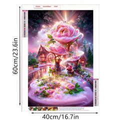 DIY Fantasy Rhinestone Art Painting Kit Adults 40x60cm