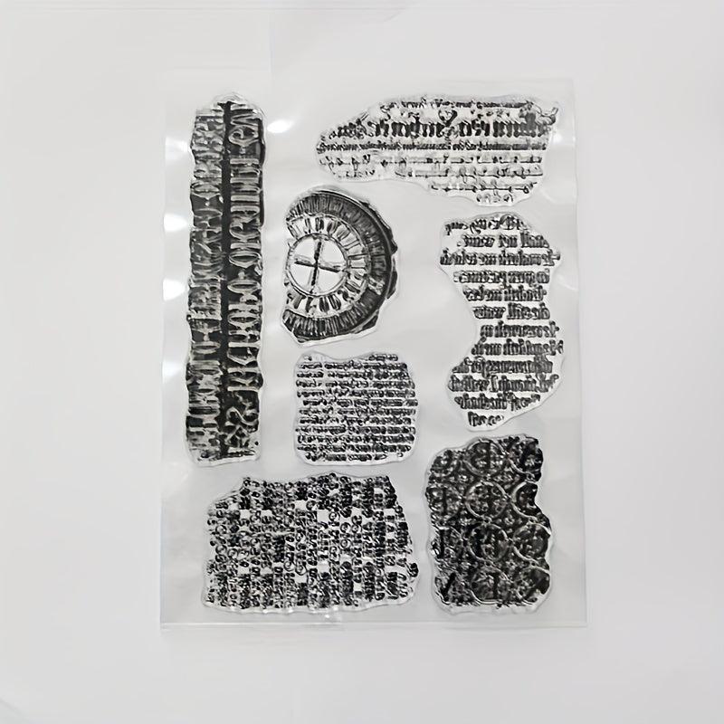Cartoon Transparent Stamp for DIY Decoration