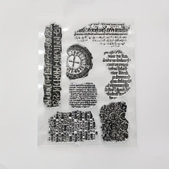 Cartoon Transparent Stamp for DIY Decoration