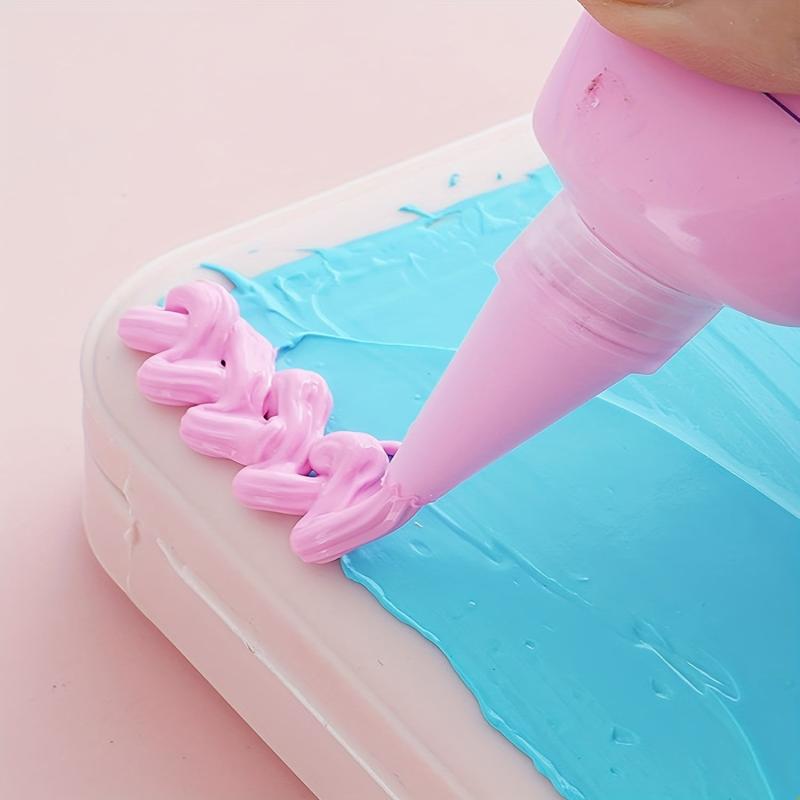 Whipped Cream Glue Kit - 10 Colors 15ml Each