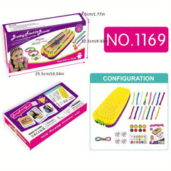 Friendship Bracelet Making Kit Woven Rope Toy Handicraft DIY Birthday Gift