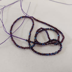200pcs Sparkling Natural Stone Spinel Beads for DIY Jewelry Making
