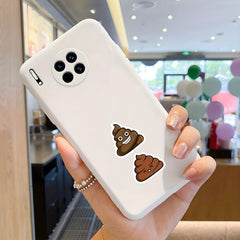 500 Funny Poop Stickers Roll Vinyl Waterproof Stickers