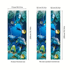 3D Door Sticker Wall Decoration 30x31in