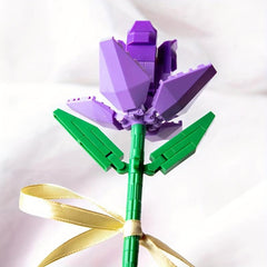 2pcs Flowers Bouquet Blocks Home Decor & Birthday Gift