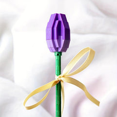 2pcs Flowers Bouquet Blocks Home Decor & Birthday Gift