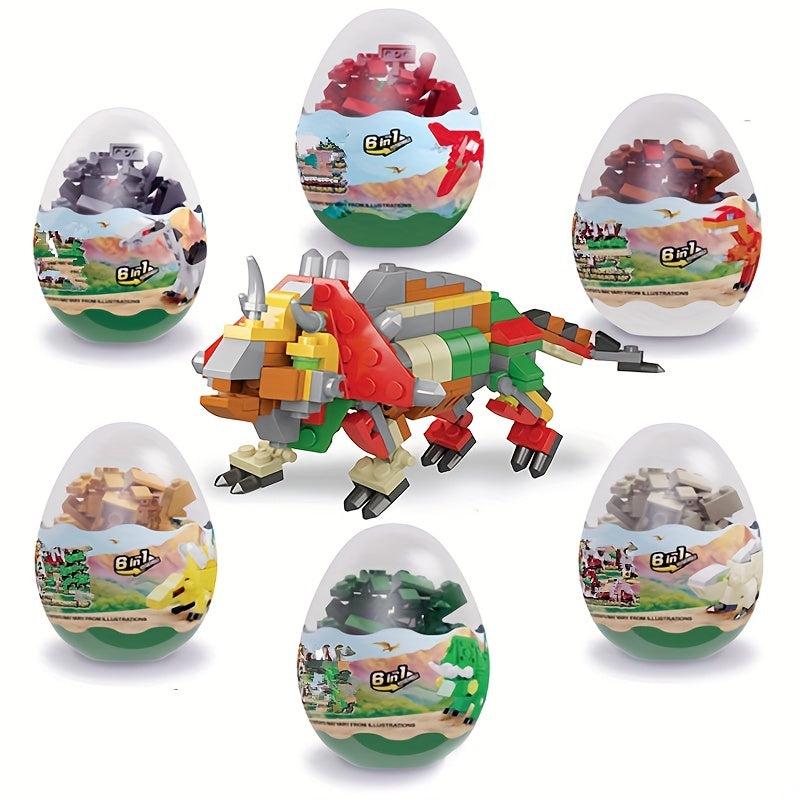 Building Block Twisting Egg Toy Small Particle Assembly Puzzle Toy
