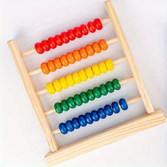 Wooden Abacus For Kids Math Counters Classic Counting Tool Toys
