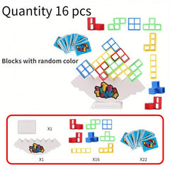 Jenga Puzzle Game Stacking Blocks Toy Christmas Gift