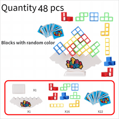 Jenga Puzzle Game Stacking Blocks Toy Christmas Gift