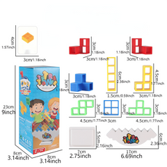 Jenga Puzzle Game Stacking Blocks Toy Christmas Gift