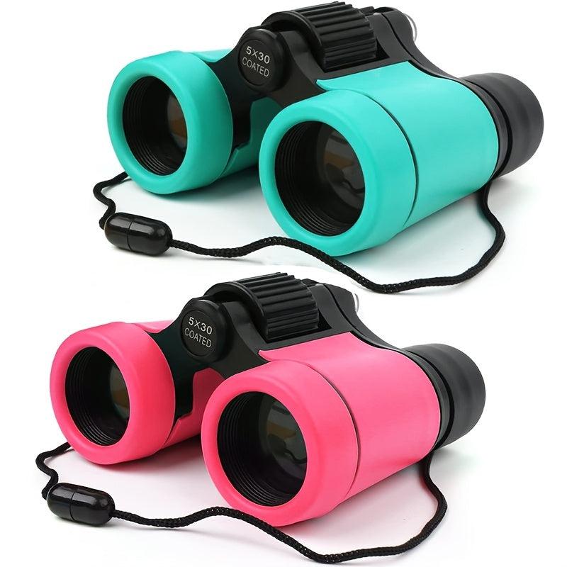 Shock Proof Binoculars Set for Kids Bird Watching & Hiking