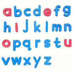 Educational Magnetic Stickers Red & English Letters Toy