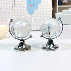 Mini Globe Creative Desktop Ornament Transparent Desk Decoration