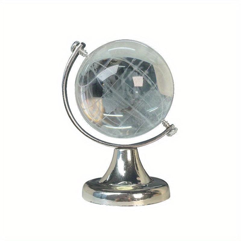 Mini Globe Creative Desktop Ornament Transparent Desk Decoration