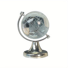 Mini Globe Creative Desktop Ornament Transparent Desk Decoration