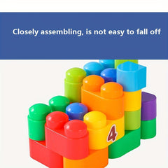 Building Blocks Toy Set DIY Educational Toys 72 Pieces